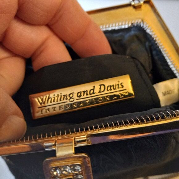 Vintage Whiting & Davis International Bag Cottagecore Wedding Prom Grandmacore - Picture 4 of 11